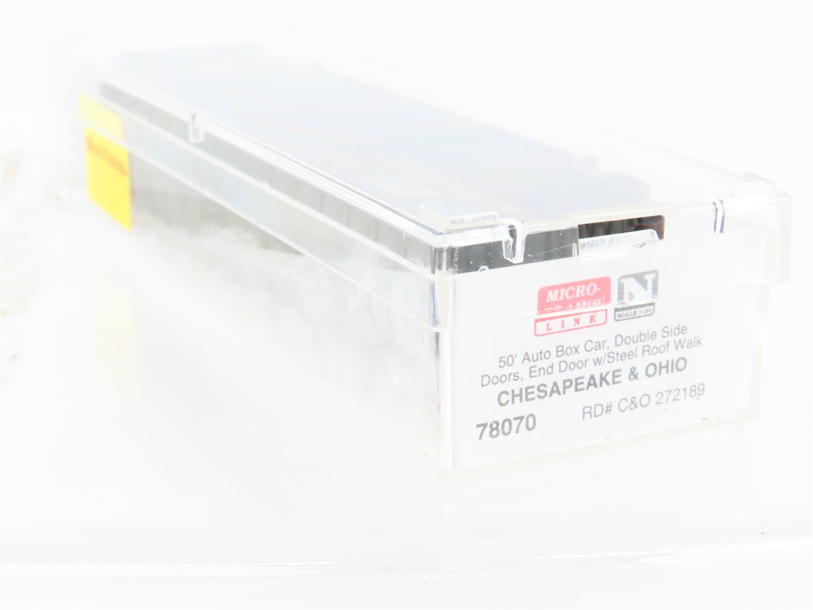 N Scale Micro-Trains MTL 78070 C&O Railway 50' Boxcar #272189 Weathered