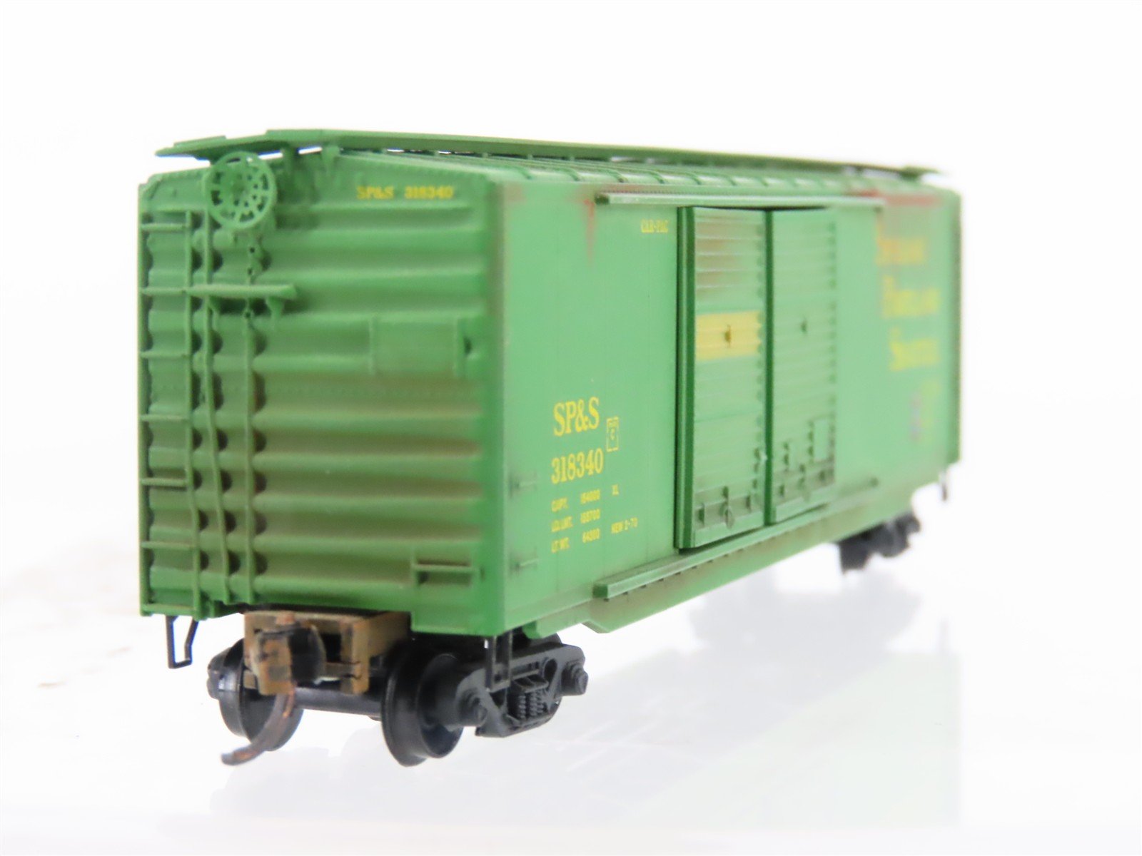 N Scale Micro-Trains MTL 34040 SPS Railway 50' Boxcar #4260 Weathered