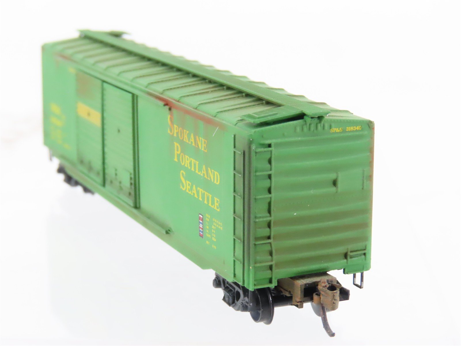N Scale Micro-Trains MTL 34040 SPS Railway 50' Boxcar #4260 Weathered