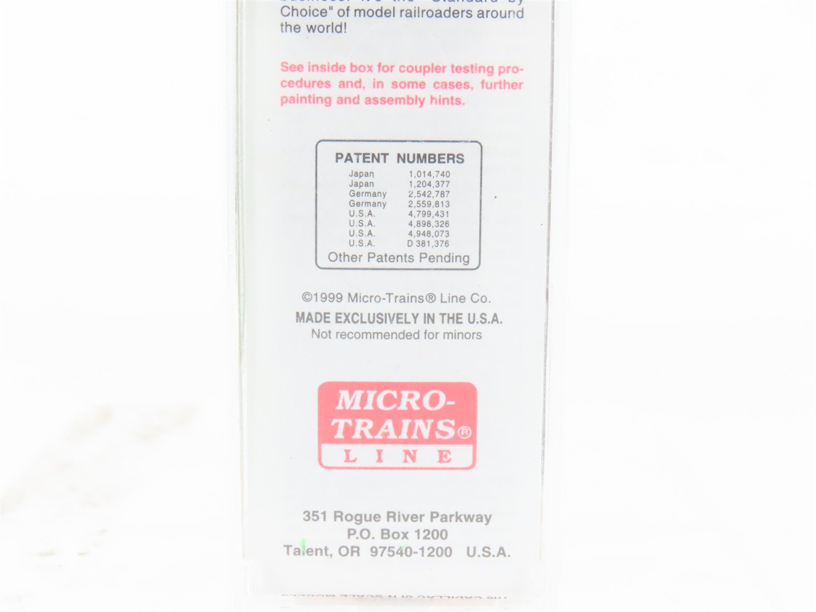 N Scale Micro-Trains MTL 34040 SPS Railway 50' Boxcar #4260 Weathered