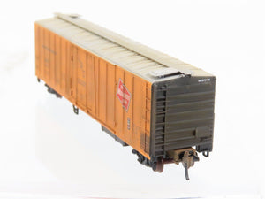 N Scale Micro-Trains/Kadee 70040 MILW Milwaukee Road 51' Reefer #9778 Weathered