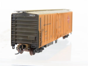 N Scale Micro-Trains/Kadee 70040 MILW Milwaukee Road 51' Reefer #9778 Weathered