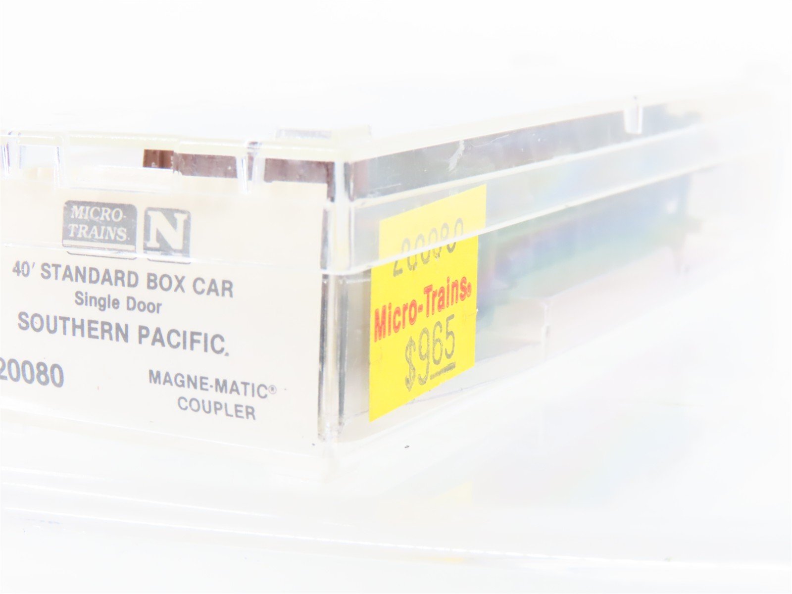 N Scale Micro-Trains MTL 20080 SP Southern Pacific 40' Boxcar #105047 Weathered