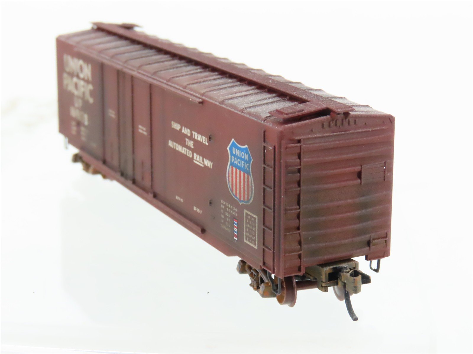 N Micro-Trains/Kadee 36030 SP Southern Pacific 50' Boxcar #169178 Weathered
