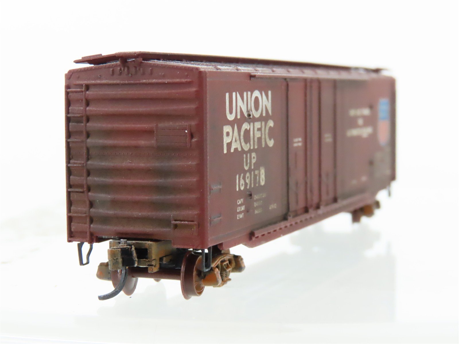 N Micro-Trains/Kadee 36030 SP Southern Pacific 50' Boxcar #169178 Weathered