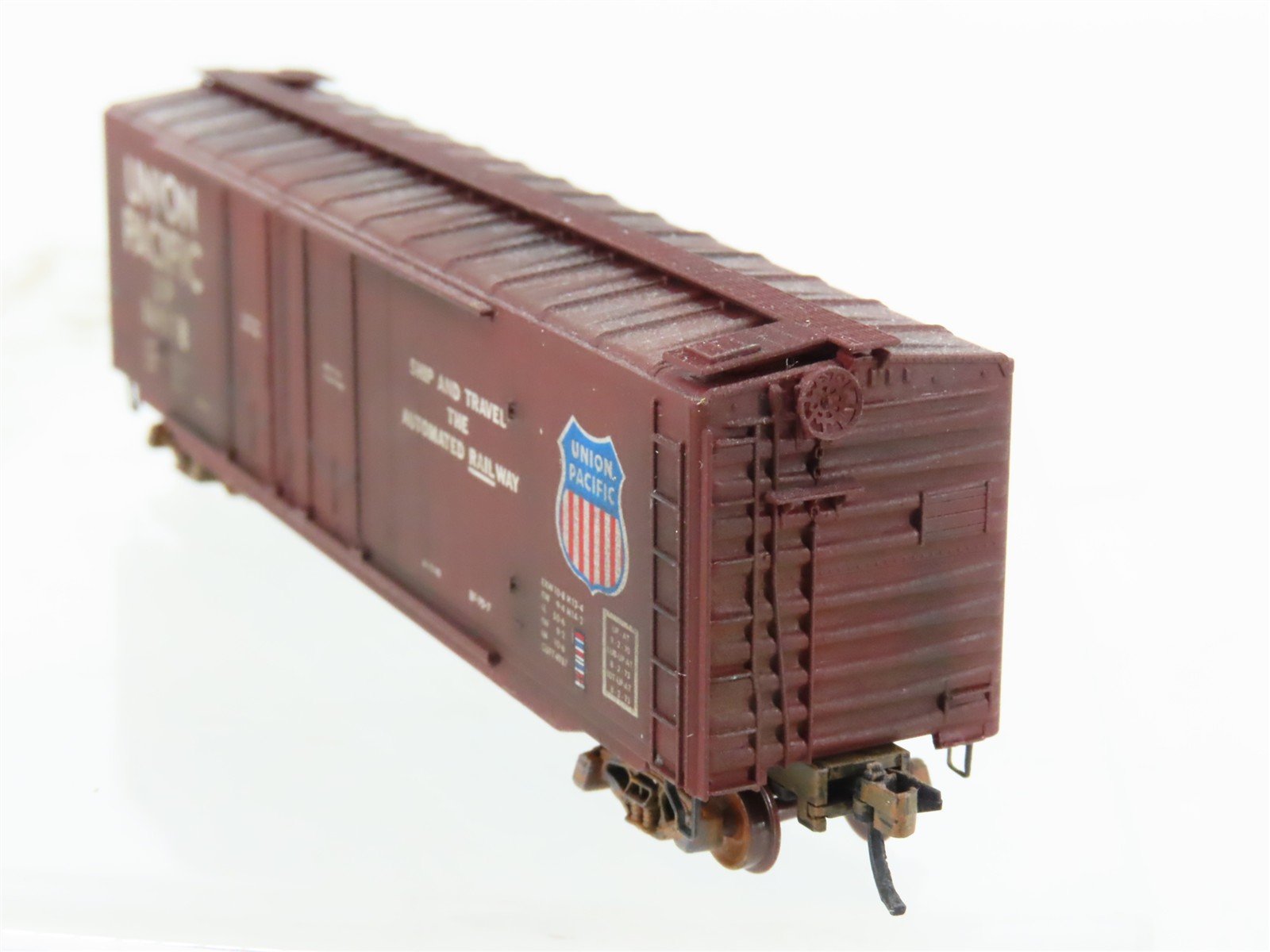 N Micro-Trains/Kadee 36030 SP Southern Pacific 50' Boxcar #169178 Weathered