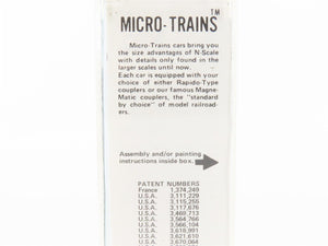 N Micro-Trains/Kadee 47060 PFE Pacific Fruit 40' Reefer #18967 Weathered