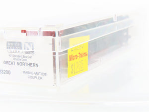 N Scale Micro-Trains MTL 23200 GN Great Northern 40' Boxcar #3270 Weathered