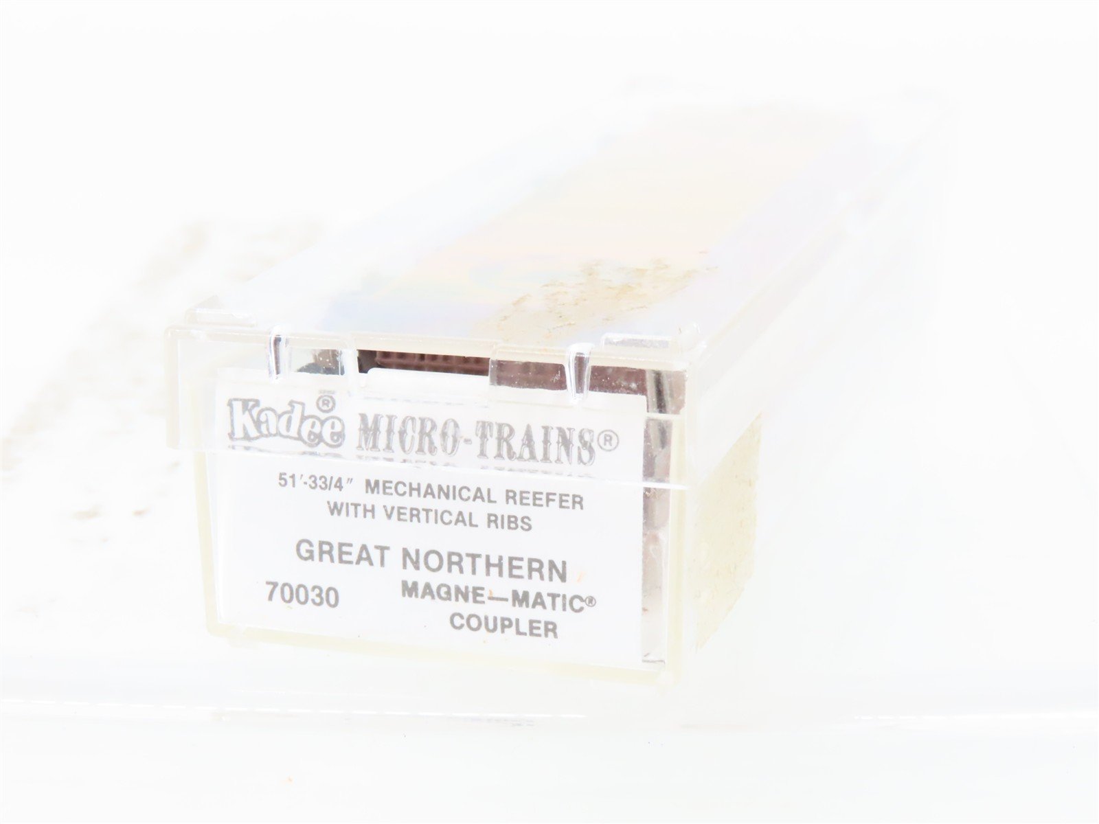 N Micro-Trains/Kadee 70030 WFCX Great Northern 51' Reefer #8808 Weathered