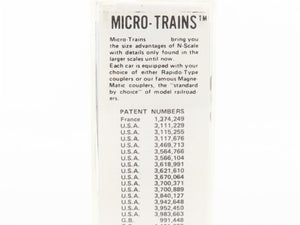 N Scale Micro-Trains/Kadee 47062 PFE Pacific Fruit 40' Reefer #19912 Weathered