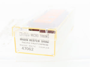 N Scale Micro-Trains/Kadee 47062 PFE Pacific Fruit 40' Reefer #19912 Weathered