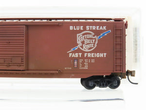 N Scale Micro-Trains 33060 SSW Cotton Belt 50' Boxcar #48079 Weathered