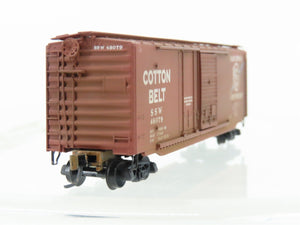N Scale Micro-Trains 33060 SSW Cotton Belt 50' Boxcar #48079 Weathered