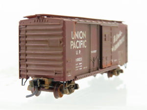 N Scale Micro-Trains 22030 UP Union Pacific 40' Boxcar #110023 Weathered