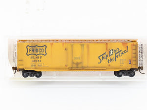 N Scale Micro-Trains MTL 32060 SLSF Frisco 50' Boxcar #12052 Weathered