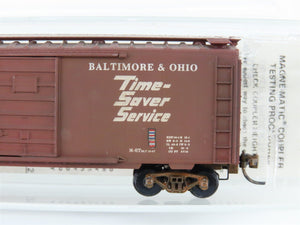 N Micro-Trains/Kadee 20312 B&O Baltimore & Ohio 40' Boxcar #470699 Weathered