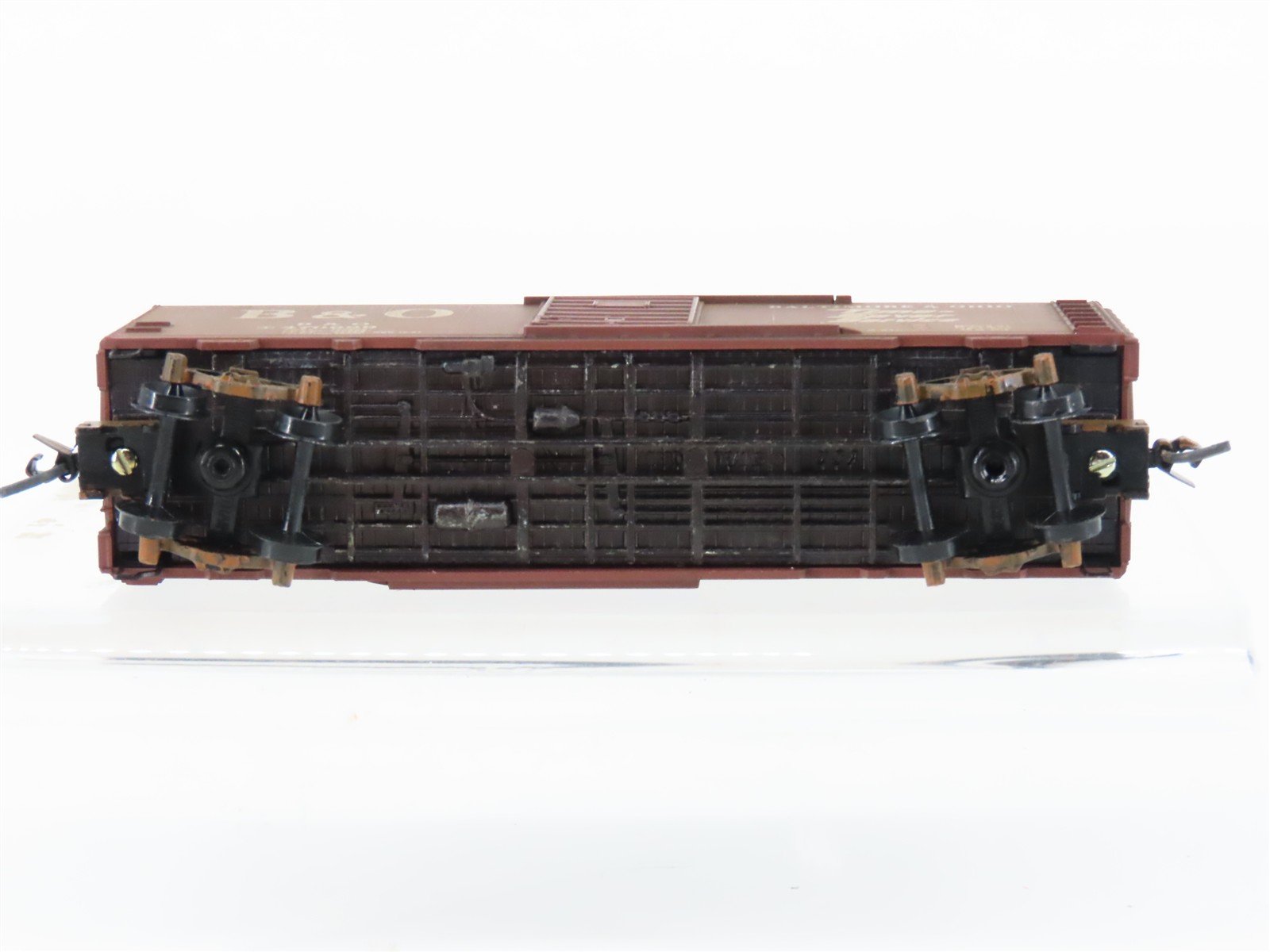 N Micro-Trains/Kadee 20312 B&O Baltimore & Ohio 40' Boxcar #470699 Weathered