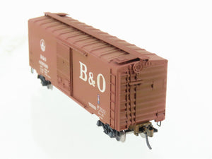 N Micro-Trains/Kadee 20072 B&O 40' Boxcar #468599 Weathered - Blue Label