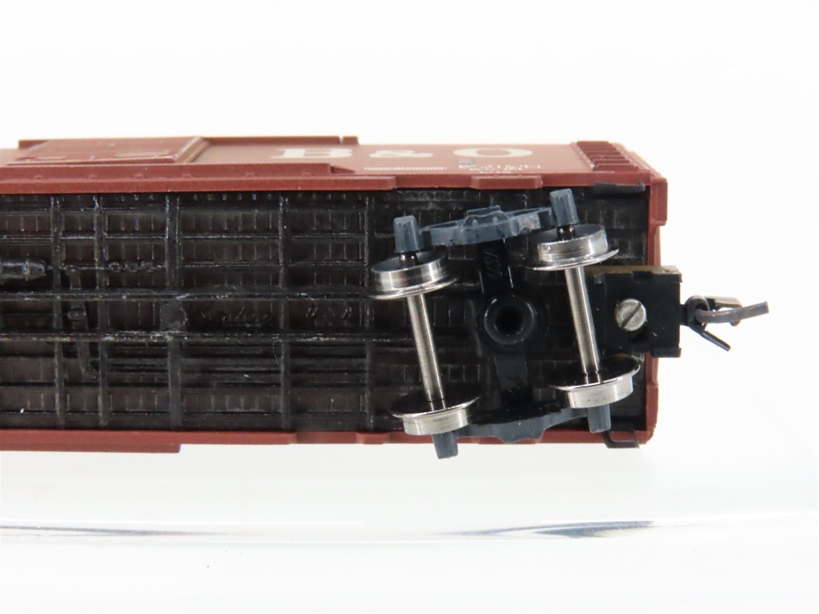 N Micro-Trains/Kadee 20072 B&O 40' Boxcar #468599 Weathered - Blue Label