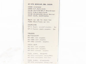 N Micro-Trains/Kadee 20072 B&O 40' Boxcar #468599 Weathered - Blue Label