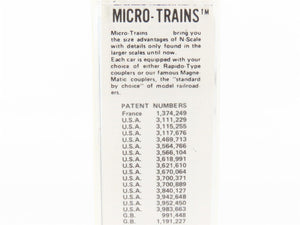 N Micro-Trains/Kadee 47062 PFE Pacific Fruit 40' Reefer #18920 Weathered