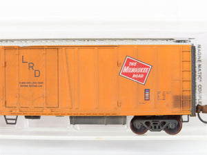 N Scale Micro-Trains/Kadee 70040 MILW Milwaukee Road 51' Reefer #9778 Weathered