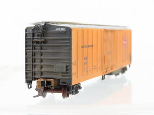 N Scale Micro-Trains/Kadee 70040 MILW Milwaukee Road 51' Reefer #9778 Weathered