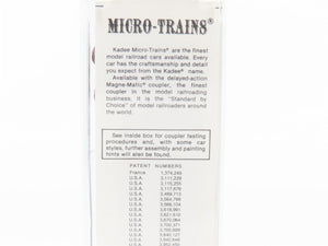 N Scale Micro-Trains/Kadee 32180 WP Western Pacific 50' Boxcar #55943 Weathered