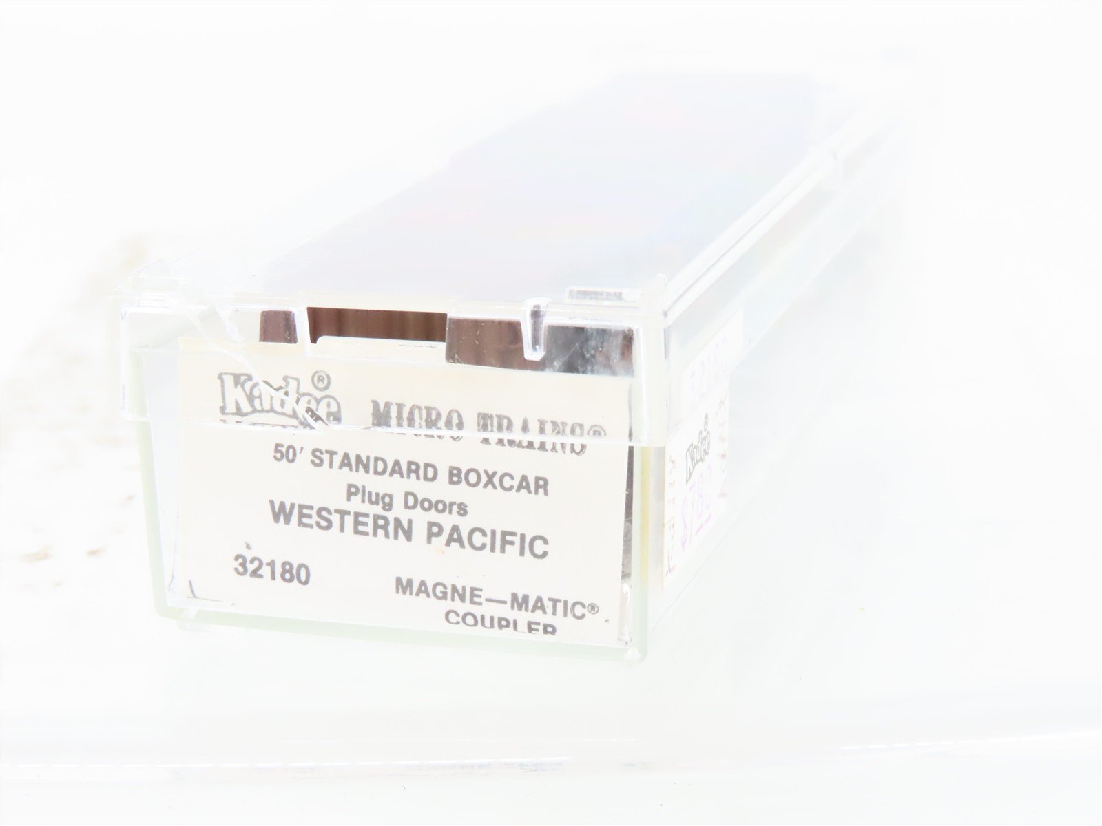 N Scale Micro-Trains/Kadee 32180 WP Western Pacific 50' Boxcar #55943 Weathered