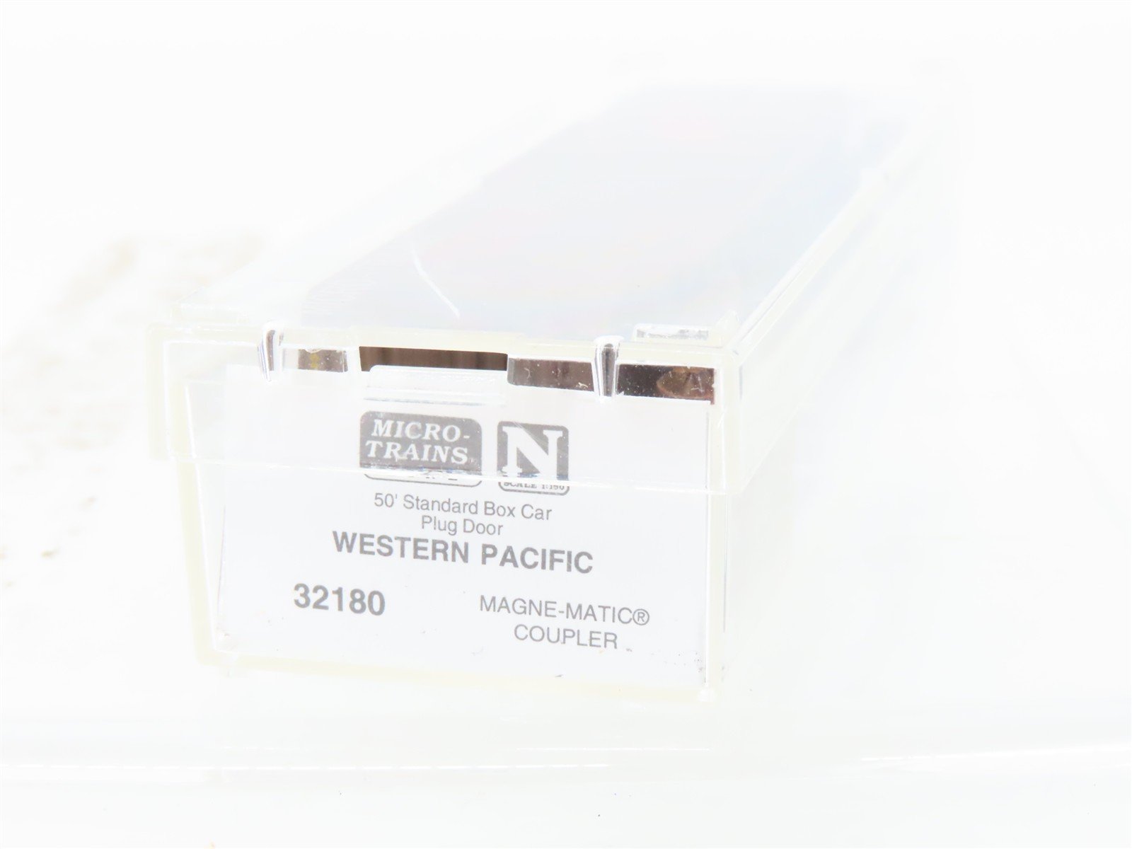 N Scale Micro-Trains MTL 32180 WP Western Pacific 50' Boxcar #55935 Weathered