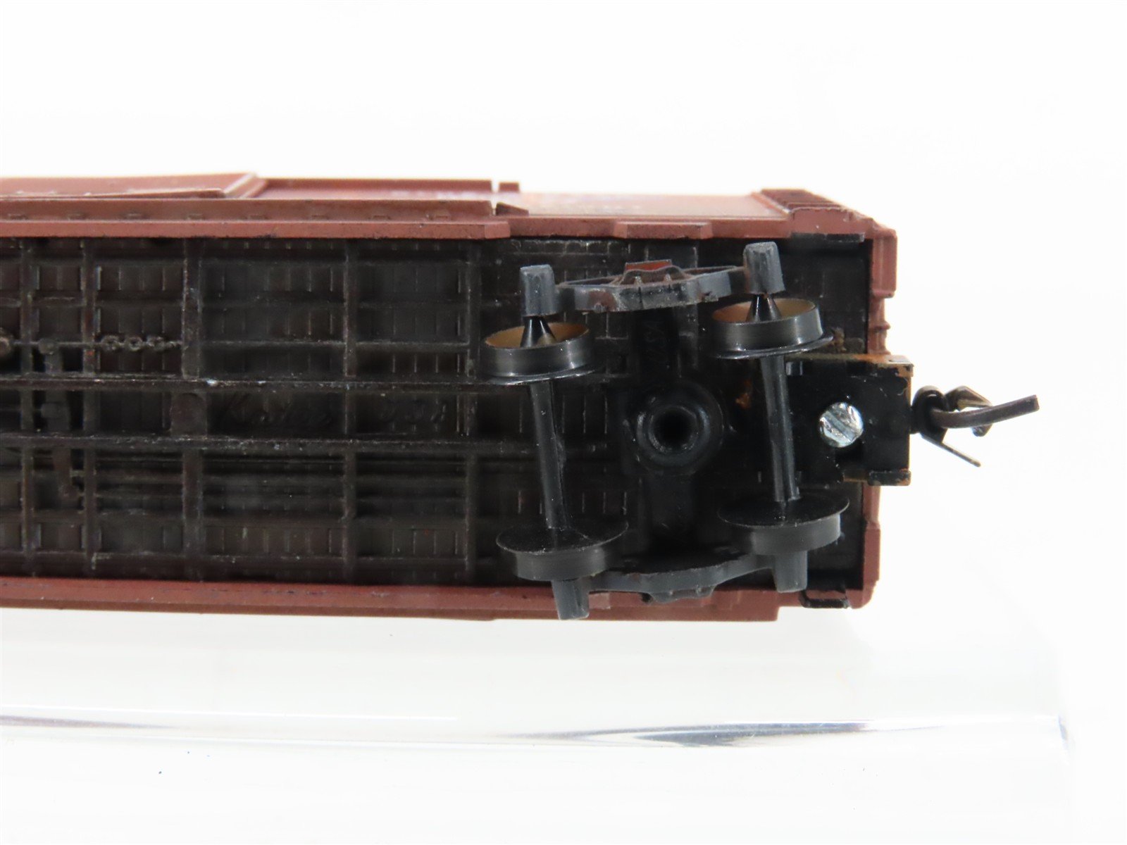 N Scale Micro-Trains MTL 23030 SSW Cotton Belt 40' Boxcar #46478 Weathered