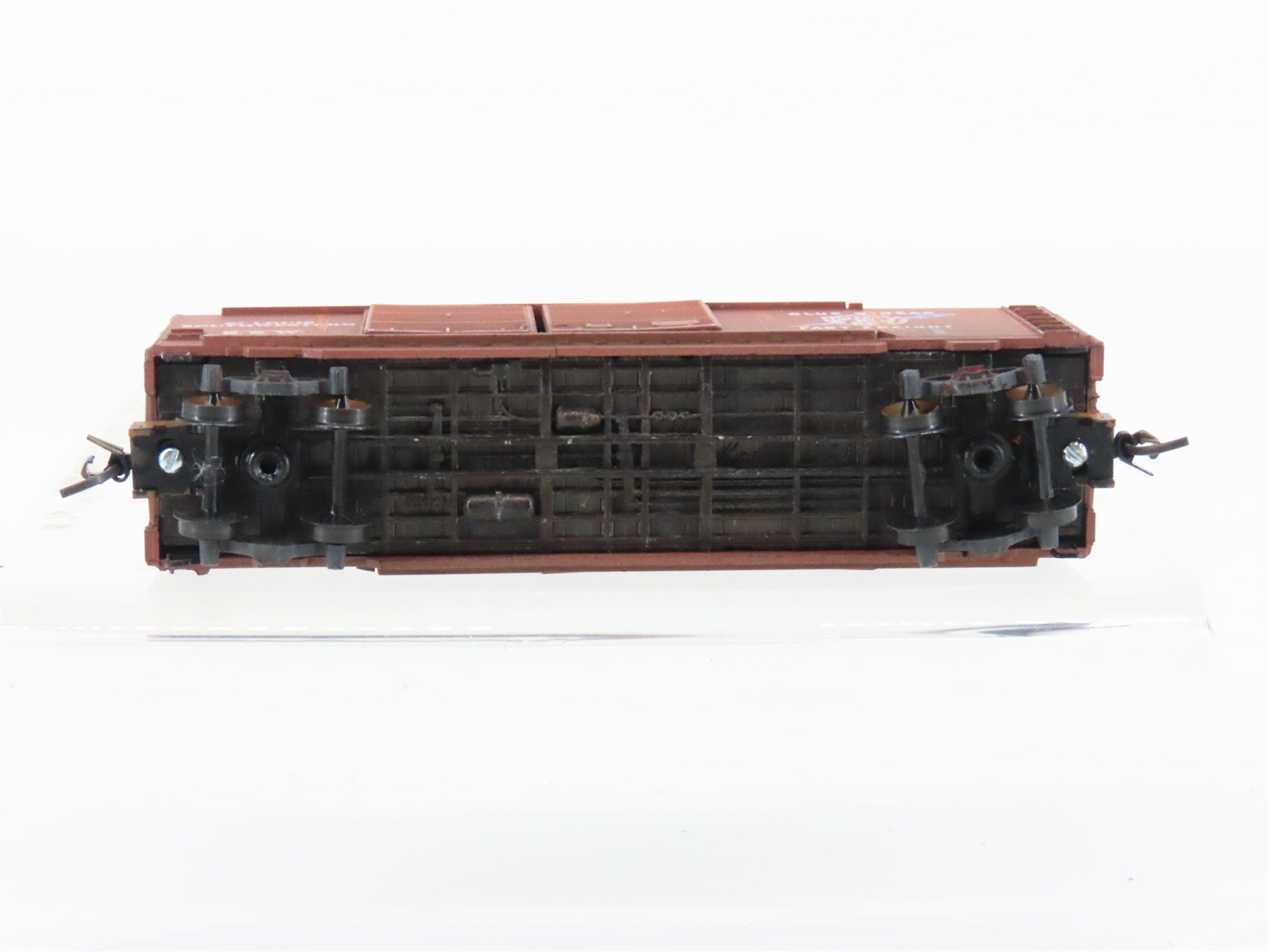 N Scale Micro-Trains MTL 23030 SSW Cotton Belt 40' Boxcar #46478 Weathered