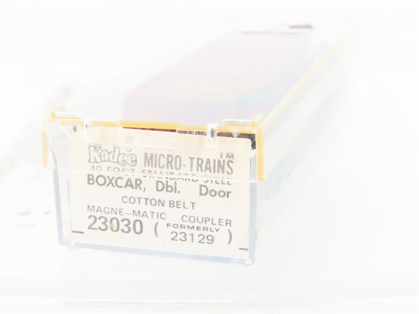 N Scale Micro-Trains MTL 23030 SSW Cotton Belt 40' Boxcar #46478 Weathered