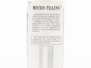 N Scale Micro-Trains/Kadee 69010 BREX Burlington 51' Reefer #5067 Weathered