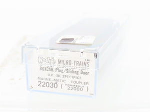 N Scale Micro-Trains/Kadee 22030 UP Union Pacific 40' Boxcar #110028 Weathered