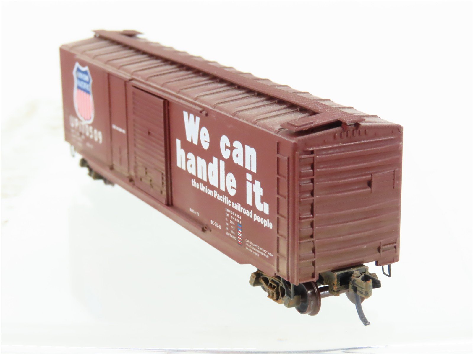 N Scale Micro-Trains/Kadee 33050 UP Union Pacific 50' Boxcar #170509 Weathered