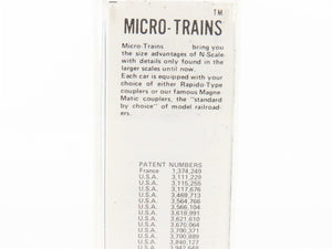 N Scale Micro-Trains/Kadee 36030 UP Union Pacific 50' Boxcar #169157 Weathered