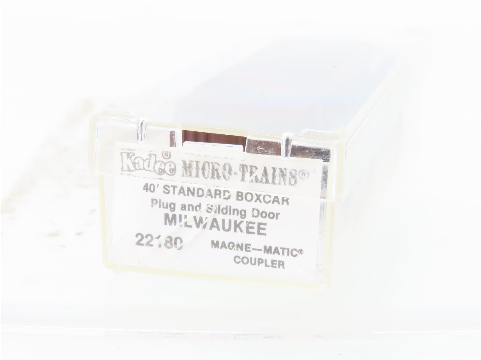 N Micro-Trains/Kadee 22180 MILW Milwaukee Road 40' Boxcar #29950 Weathered