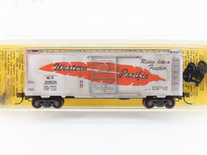 N Scale Micro-Trains/Kadee 20211 WP Western Pacific 40' Boxcar #20826 Weathered