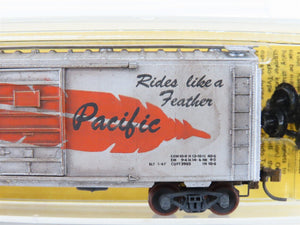 N Scale Micro-Trains/Kadee 20211 WP Western Pacific 40' Boxcar #20826 Weathered