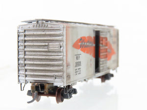 N Scale Micro-Trains/Kadee 20211 WP Western Pacific 40' Boxcar #20826 Weathered
