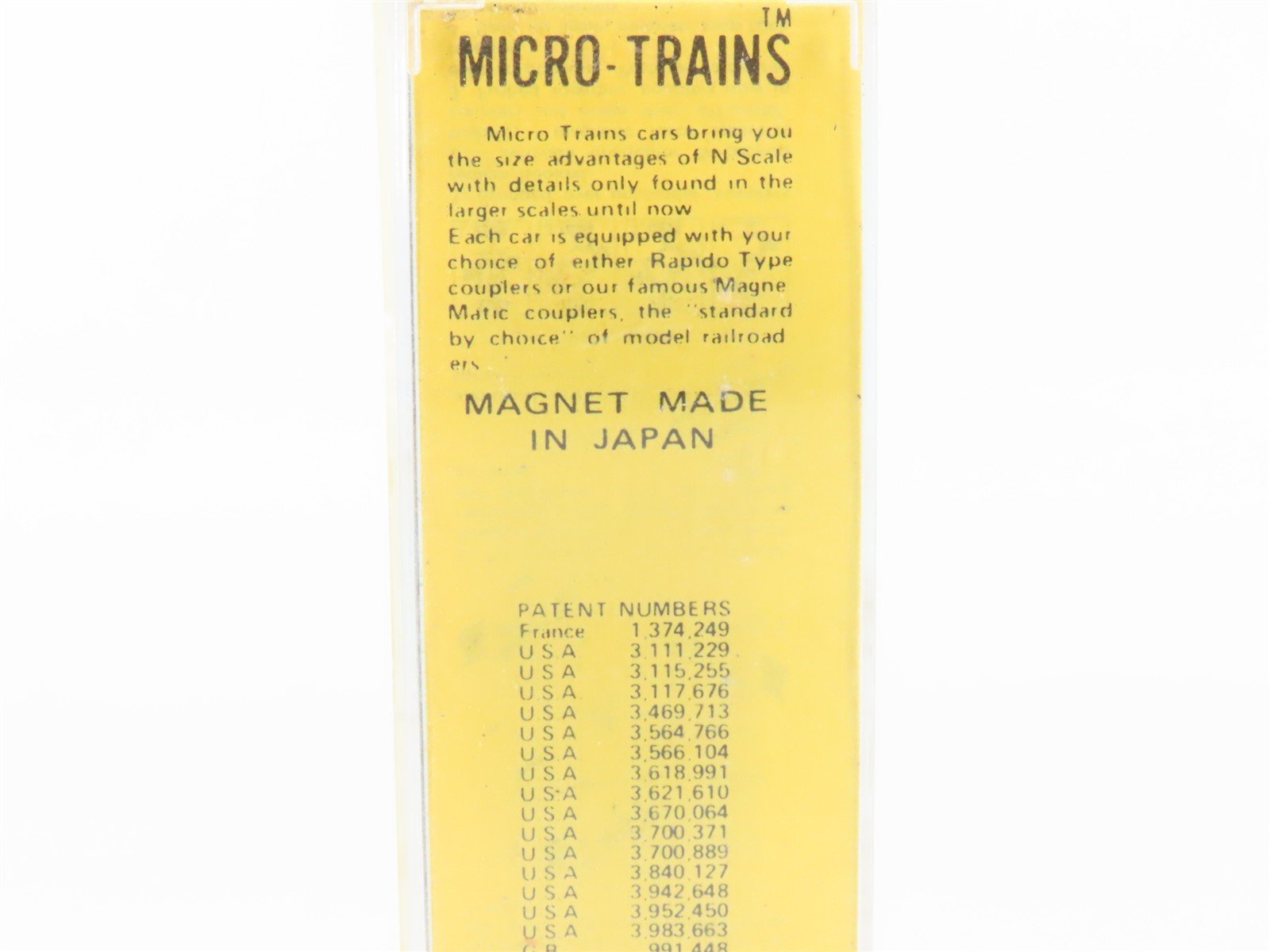 N Scale Micro-Trains/Kadee 20211 WP Western Pacific 40' Boxcar #20826 Weathered