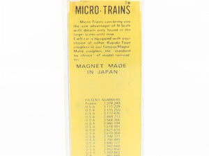 N Scale Micro-Trains/Kadee 20211 WP Western Pacific 40' Boxcar #20826 Weathered