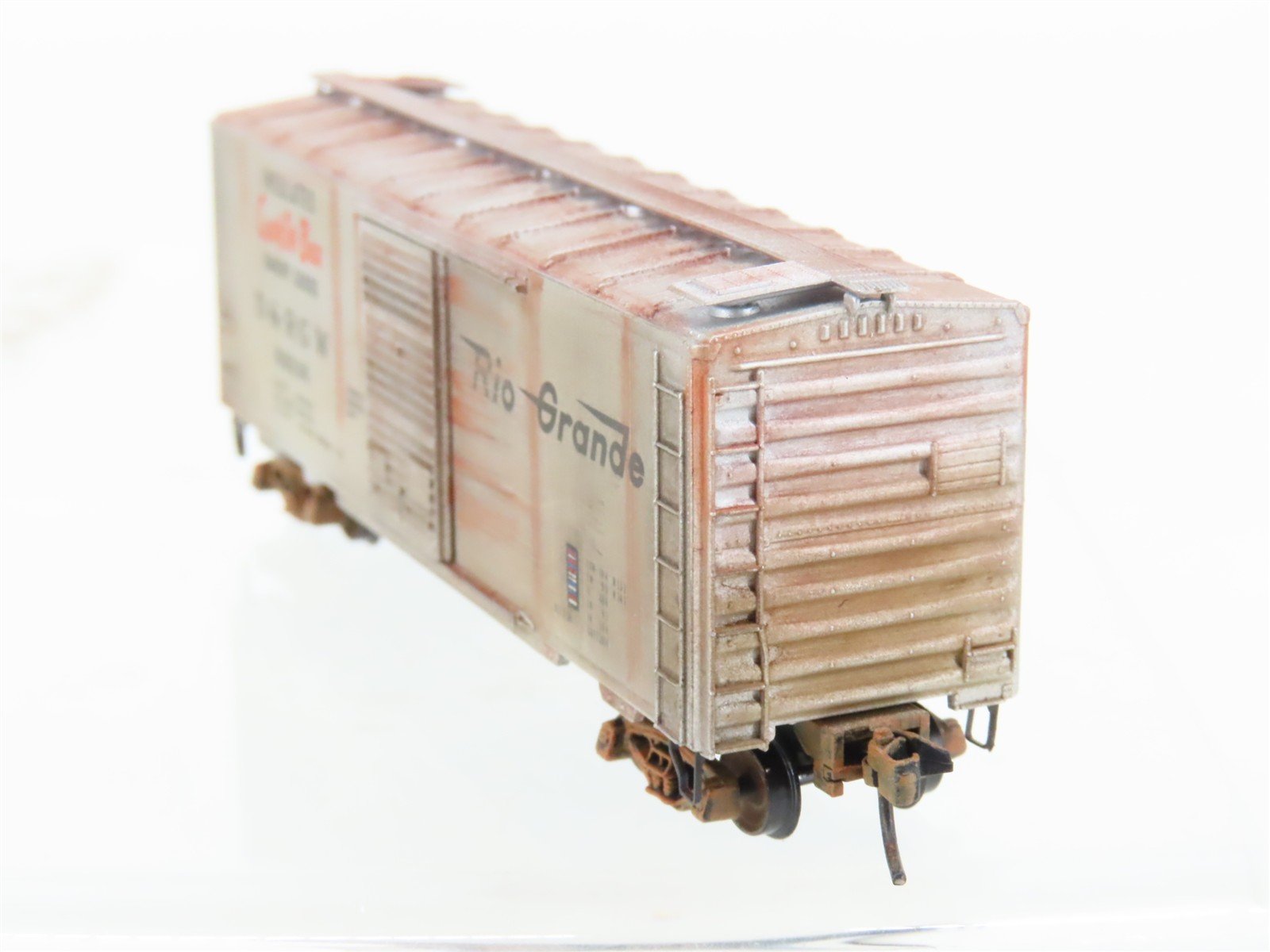 N Scale Micro-Trains/Kadee 20111 DRGW Rio Grande 40' Boxcar #60036 Weathered