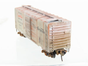 N Scale Micro-Trains/Kadee 20111 DRGW Rio Grande 40' Boxcar #60036 Weathered