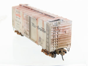 N Scale Micro-Trains/Kadee 20111 DRGW Rio Grande 40' Boxcar #60036 Weathered