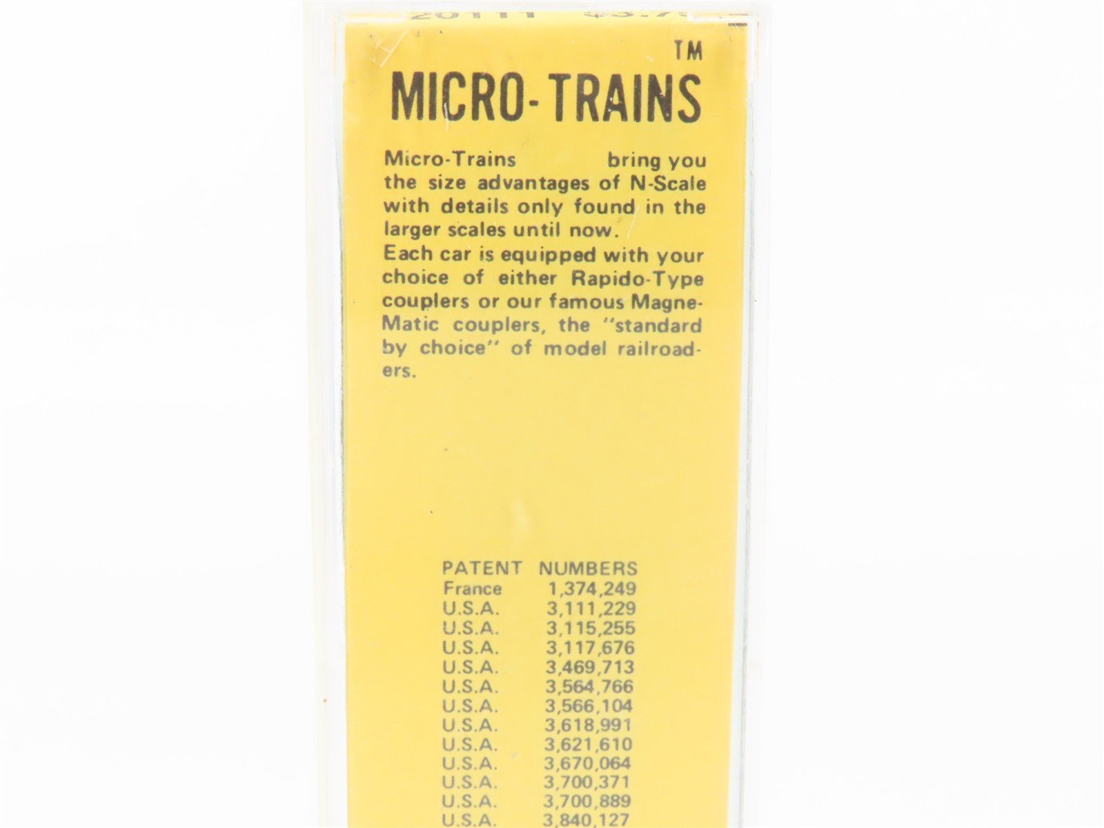 N Scale Micro-Trains/Kadee 20111 DRGW Rio Grande 40' Boxcar #60036 Weathered