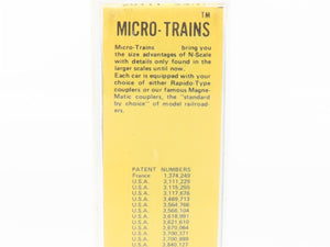 N Scale Micro-Trains/Kadee 20111 DRGW Rio Grande 40' Boxcar #60036 Weathered
