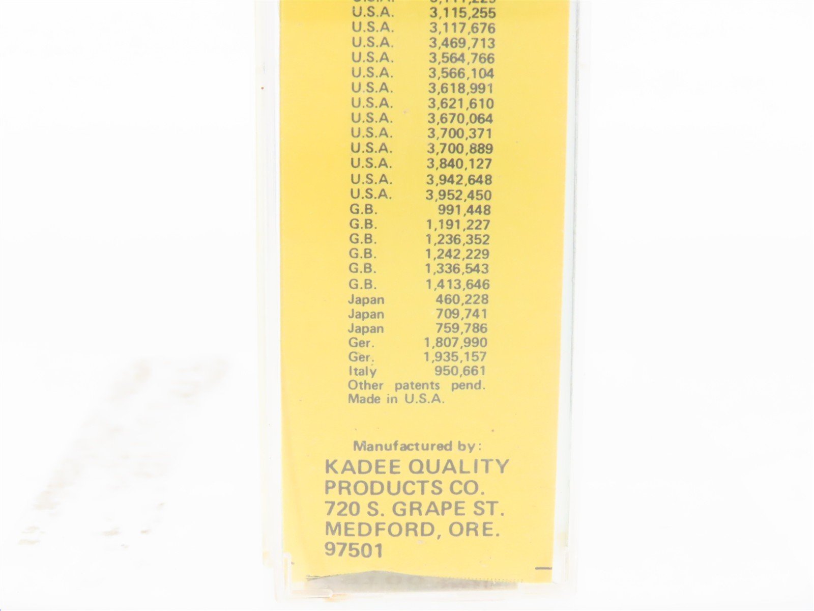 N Scale Micro-Trains/Kadee 20111 DRGW Rio Grande 40' Boxcar #60036 Weathered
