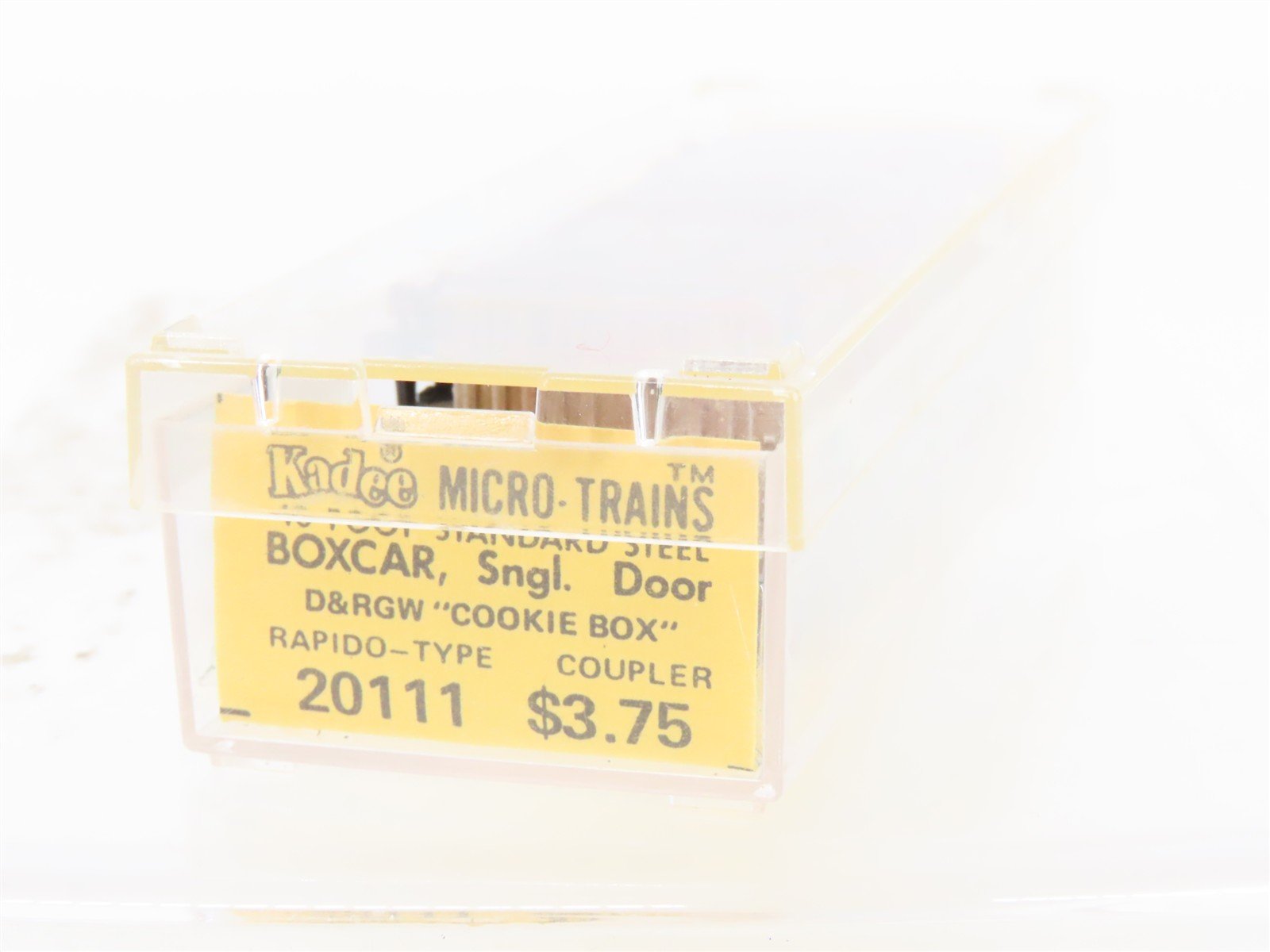 N Scale Micro-Trains/Kadee 20111 DRGW Rio Grande 40' Boxcar #60036 Weathered